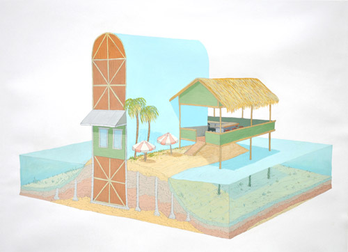 Drawings by artist Joseph Phillips