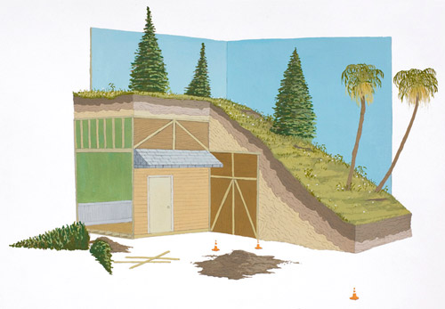 Drawings by artist Joseph Phillips
