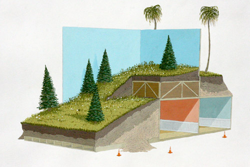 Drawings by artist Joseph Phillips