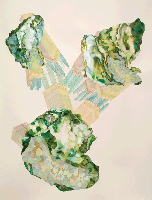 Drawings by artist Melissa Manfull