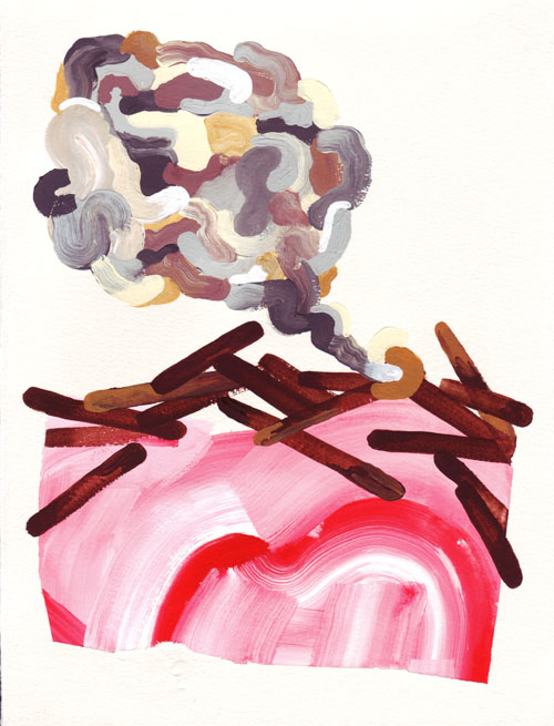 Drawings by artist Brennan Kelly