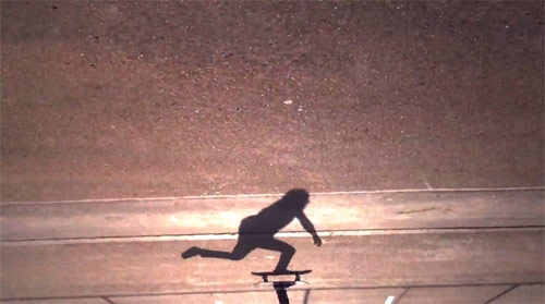 Peter Brings the Shadow to Life skateboard video by Joe Pease