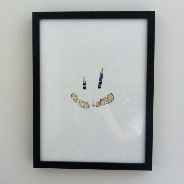 "happy drawing" - gouache original by janice wu