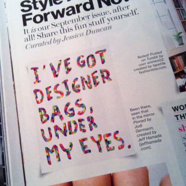I'm in Glamour haha.