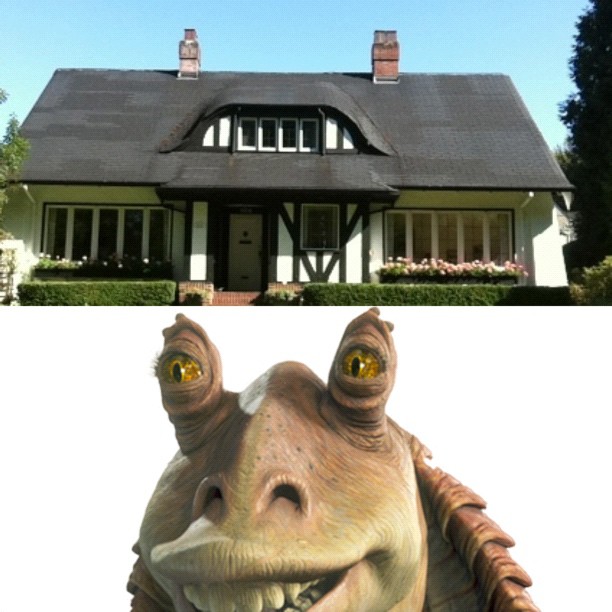 just biked past jar jar binks house