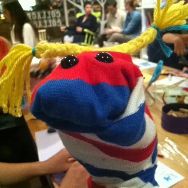 sock puppet i made