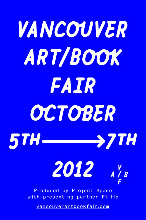 VABF vancouver art book fair