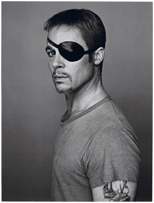 Brad Pitt portraits in Interview Magazine