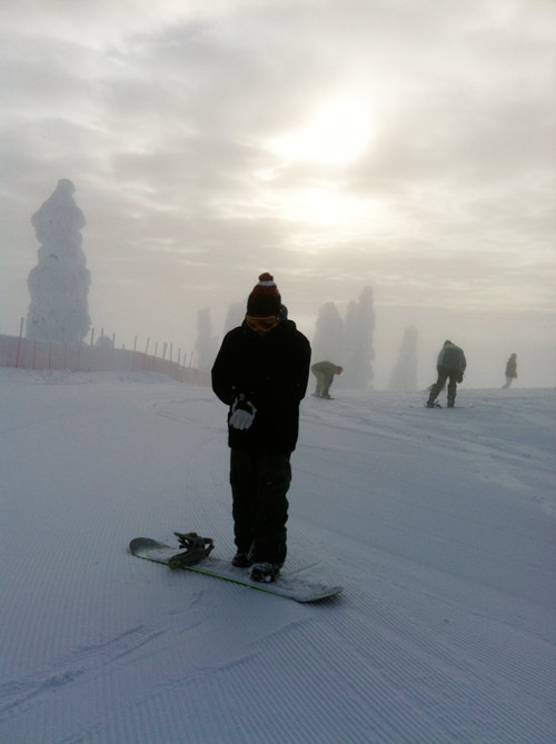 Early morning with Kimi