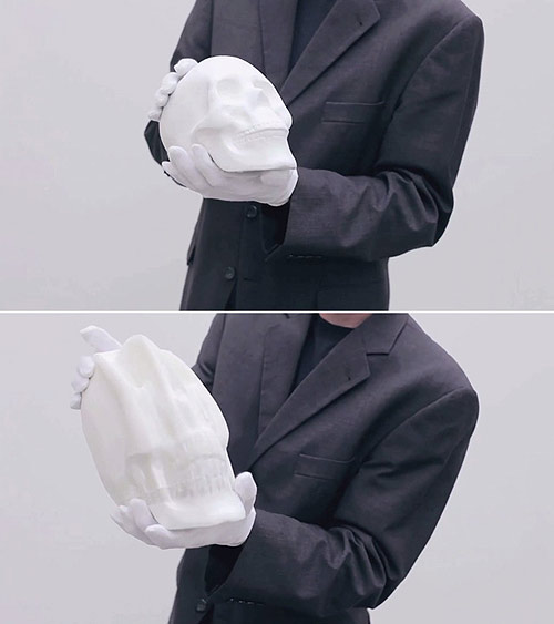Flexible Paper Sculptures by artist Li Hongbo