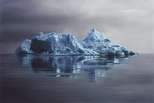 pastel drawings of greenland chasing light by artist zaria forman-forman_12