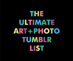 the ultimate art and photo tumblr list
