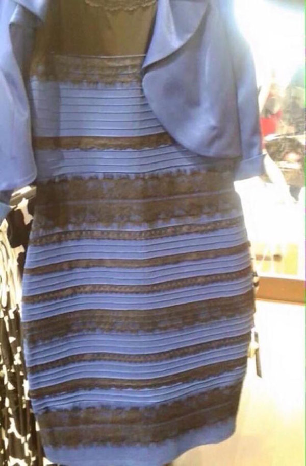 ... Image of the Day: Is This Dress White And Gold or Blue and Black