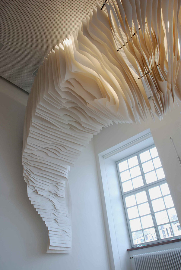 Stunning White Paper Sculptures by German Artist Angela Glajcar
