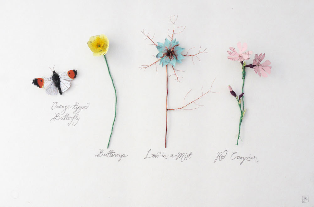 lammelse kutter Ubarmhjertig Botanical Sculptures Made From Recycled Paper by Artist Kate Kato –  BOOOOOOOM! – CREATE * INSPIRE * COMMUNITY * ART * DESIGN * MUSIC * FILM *  PHOTO * PROJECTS