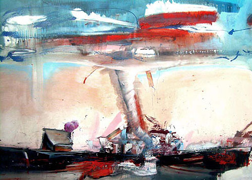 marcus jansen painting painter oil collage