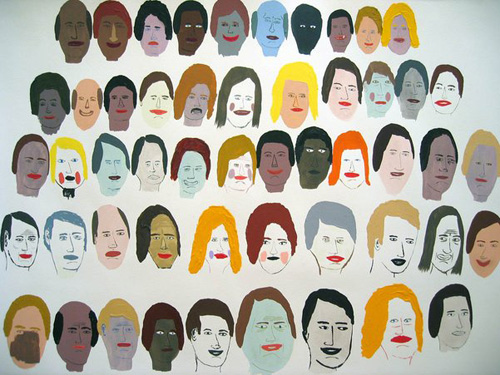 chris johanson painter drawing painting illustration