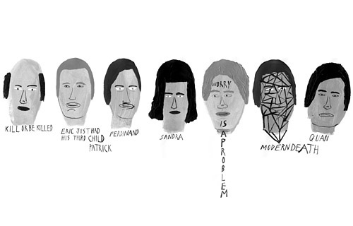 chris johanson painter drawing painting illustration