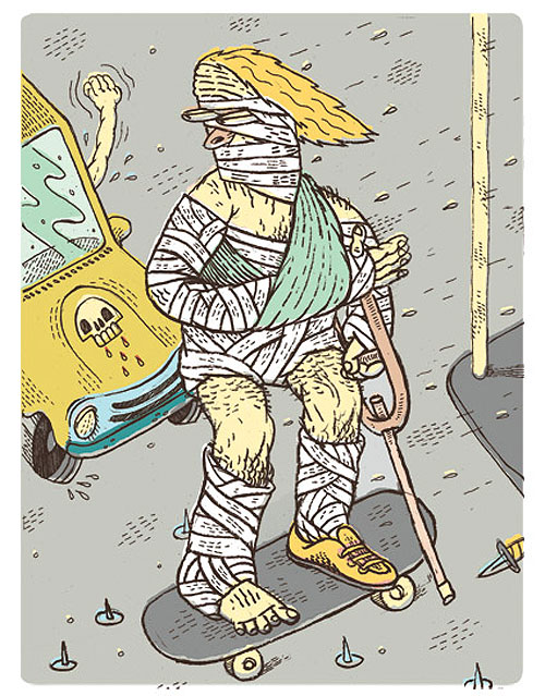 josh j holinaty illustrator illustration transworld