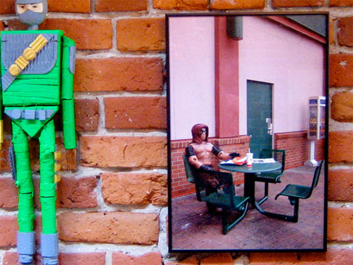 homemade handmade g.i. joe action figure figurines caleb beyers