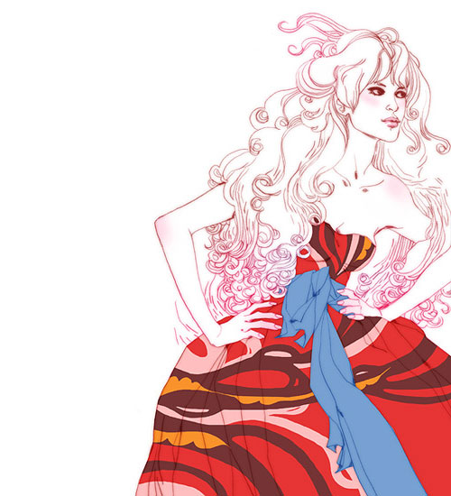 marguerite sauvage fashion illustration illustrator lifestyle