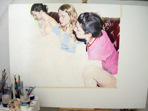 diego gravinese painting painter photo realism