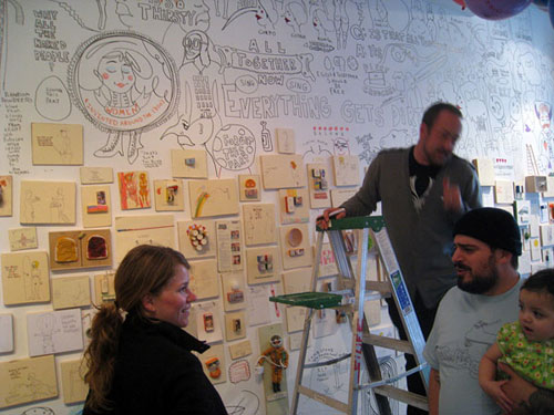 porous walker san fran artist drawing receiver gallery