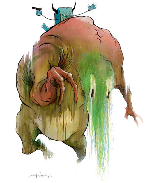 alex pardee illustrator illustration