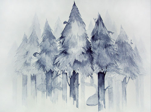 Eika Dopludo illustration illustrator drawing Karina Eibatova