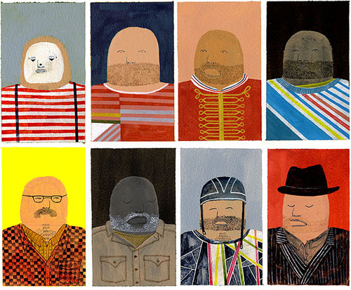 keith shore painting illustration drawing