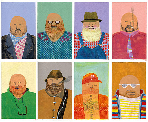 keith shore painting illustration drawing