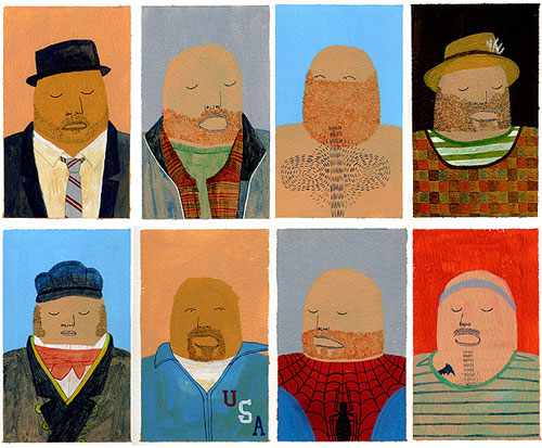 keith shore painting illustration drawing