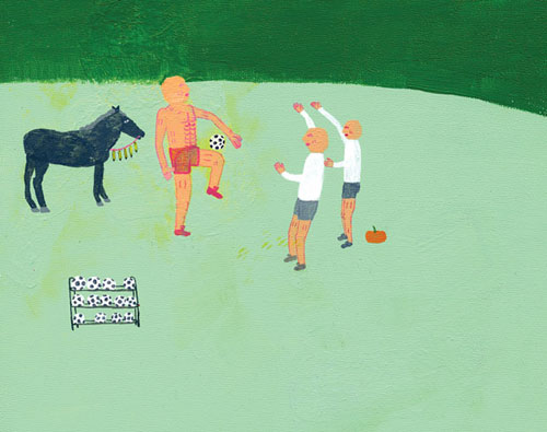 keith shore painting illustration drawing