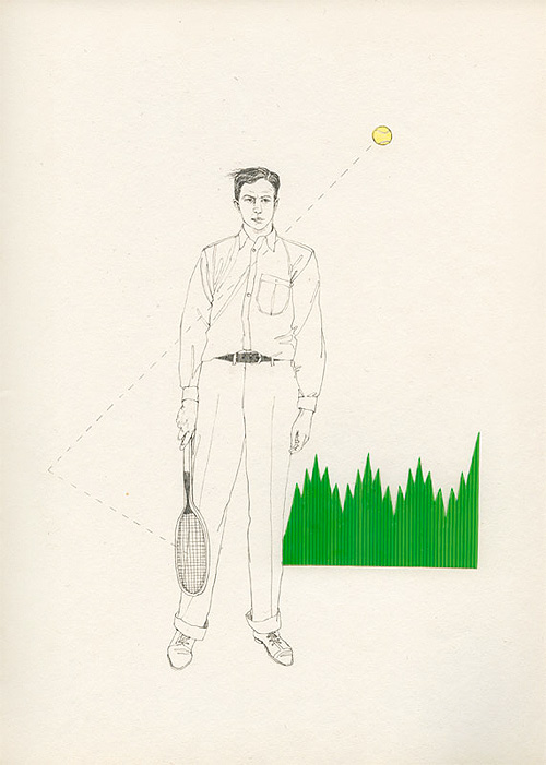 lauren nassef illustrator illustration drawing collage chicago