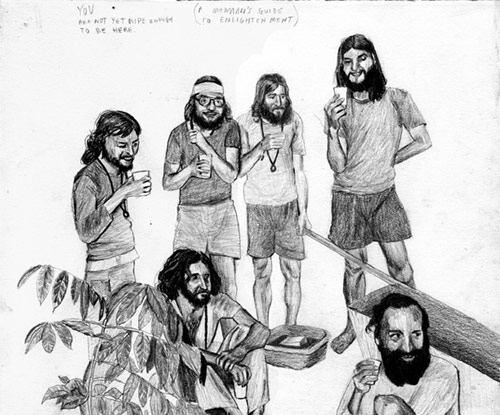 mike paré pare new mexico drawing artist