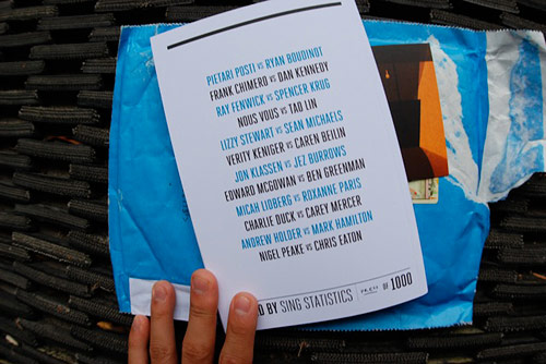 sing statistics we are the friction book sing statistics