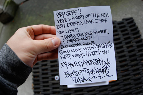 blood of the young zine exteens photography