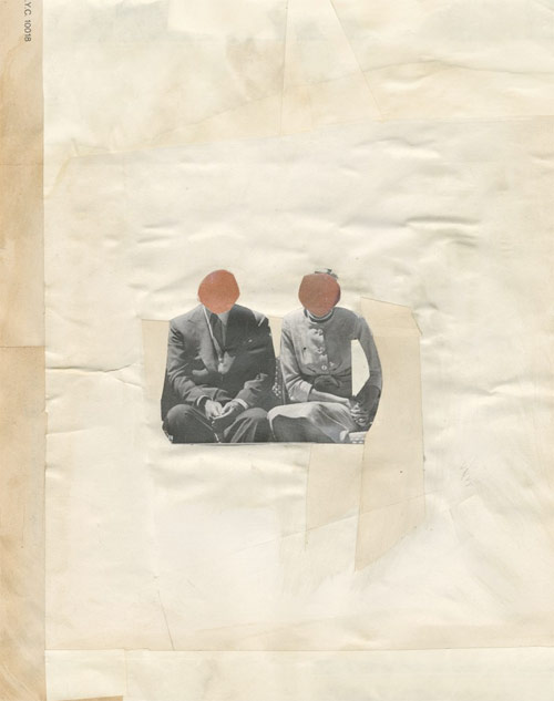 james gallagher artist collage paper