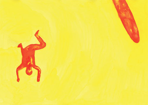 the endless summer zine drawing painting manfred naescher