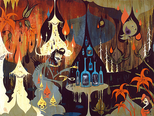 camille rose garcia one artist painter painting los angeles