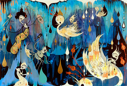 camille rose garcia two artist painter painting los angeles