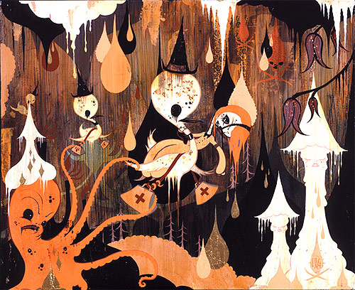 camille rose garcia three artist painter painting los angeles