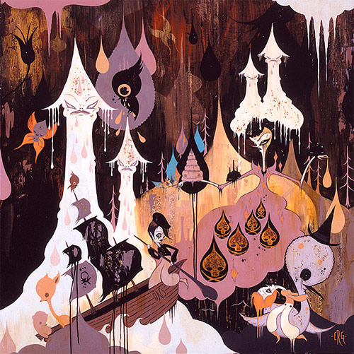 camille rose garcia five artist painting los angeles