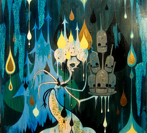 camille rose garcia artist eight painter painting los angeles