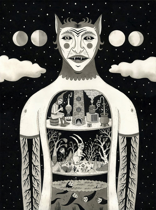 jon macnair illustrator three illustration michigan artist drawing