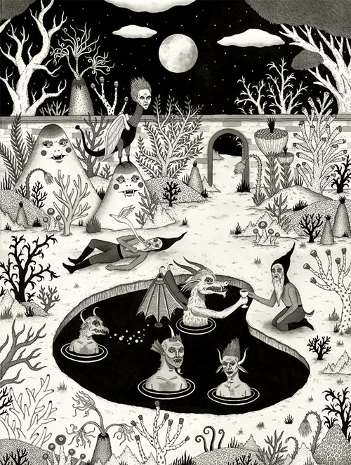 jon macnair two illustrator illustration michigan artist drawing