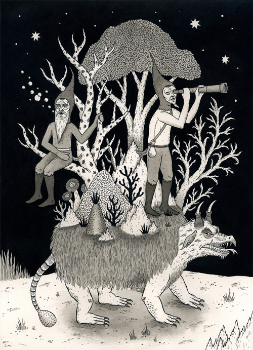 jon macnair illustrator illustration five michigan artist drawing