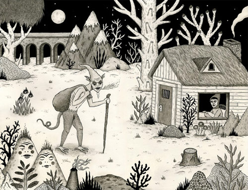 jon macnair illustrator illustration six michigan artist drawing