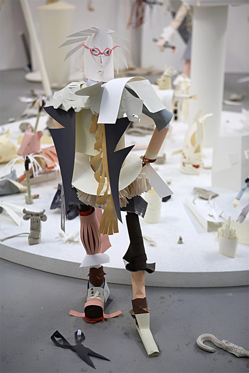 karen sargsyan artist paper sculpture