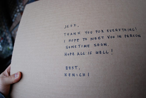 kenichi hoshine artist drawing wax print